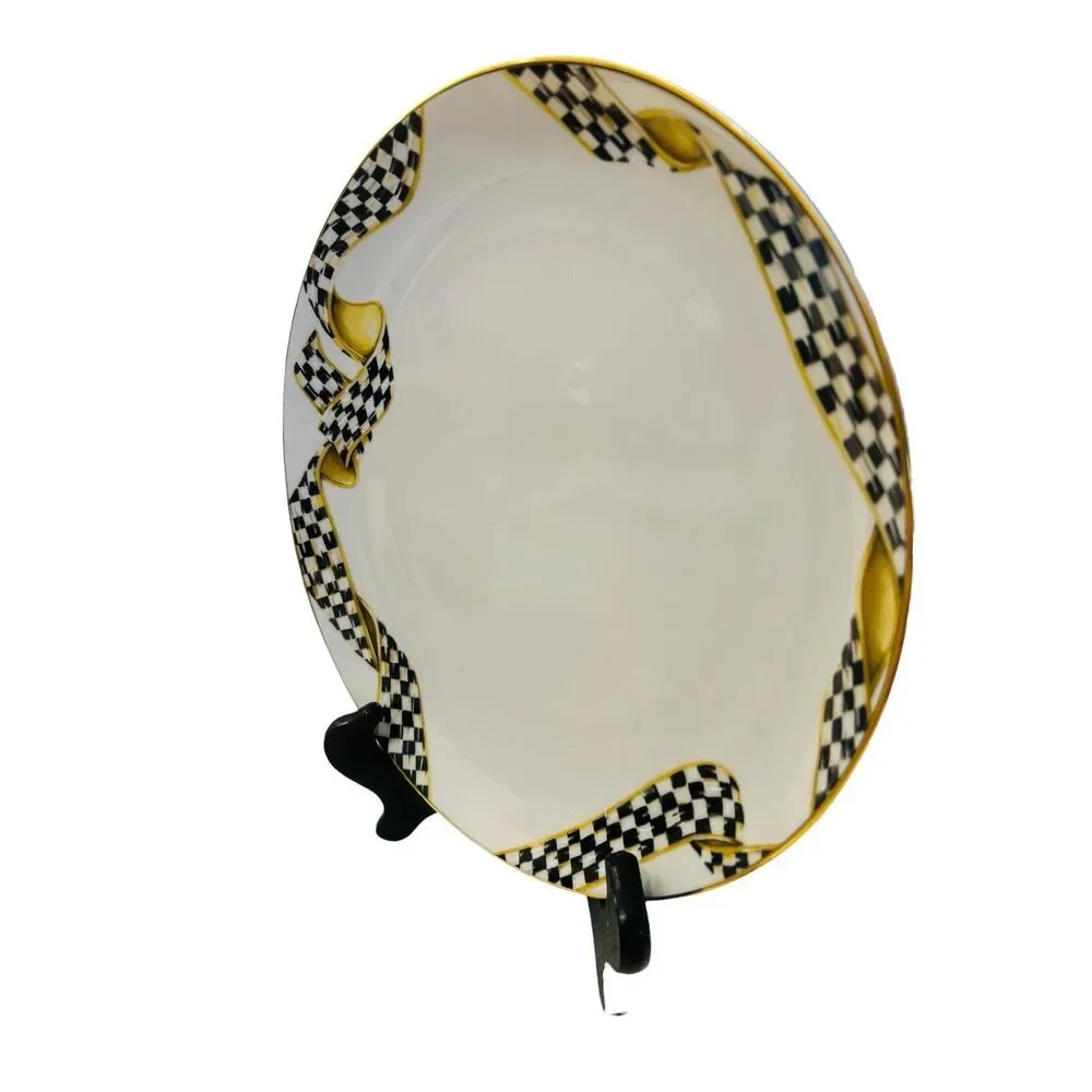 Mackenzie Thistle And Bee Ribbon Dinner Plate Childs 10